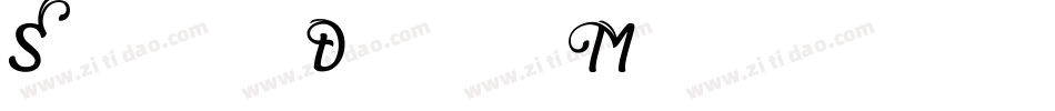 Symphony Display Me字体转换